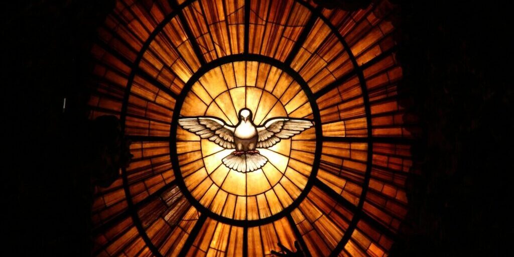 brown stained glass